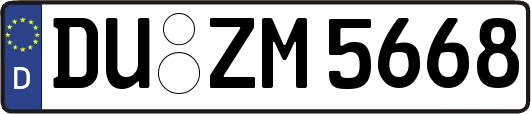 DU-ZM5668