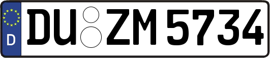 DU-ZM5734