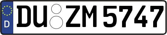 DU-ZM5747