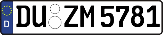 DU-ZM5781