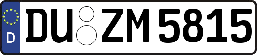 DU-ZM5815