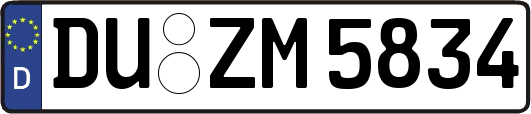 DU-ZM5834