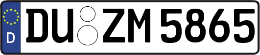 DU-ZM5865