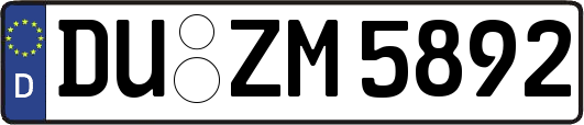 DU-ZM5892