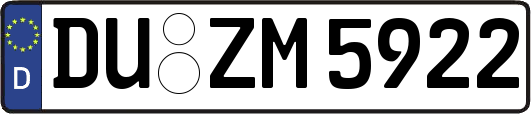 DU-ZM5922