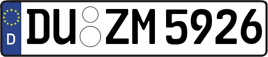 DU-ZM5926