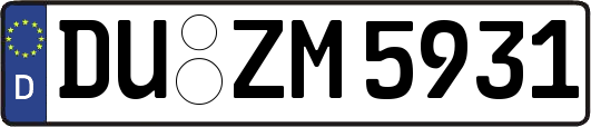 DU-ZM5931