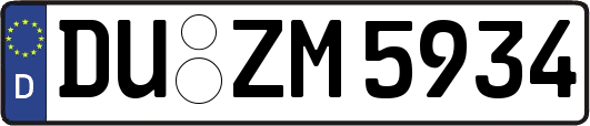 DU-ZM5934