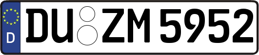 DU-ZM5952