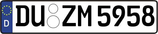 DU-ZM5958
