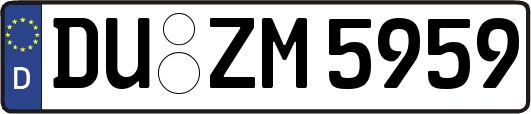 DU-ZM5959