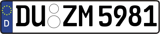 DU-ZM5981