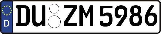 DU-ZM5986