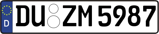 DU-ZM5987