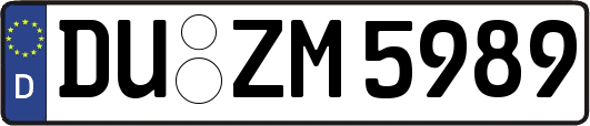 DU-ZM5989