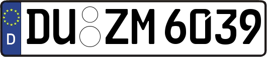 DU-ZM6039