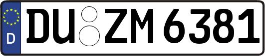 DU-ZM6381