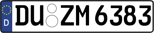 DU-ZM6383