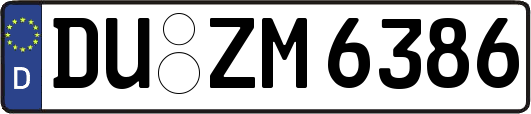 DU-ZM6386