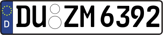 DU-ZM6392