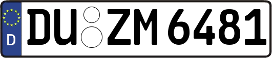 DU-ZM6481