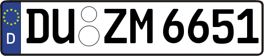 DU-ZM6651