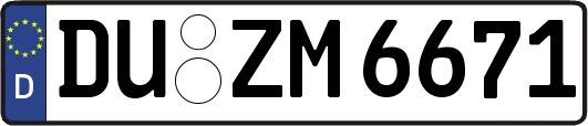 DU-ZM6671