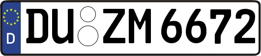 DU-ZM6672
