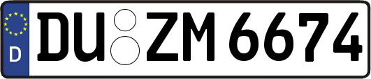 DU-ZM6674