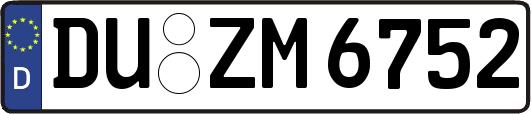 DU-ZM6752