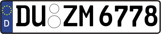 DU-ZM6778