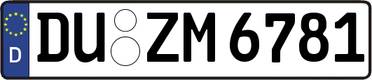 DU-ZM6781