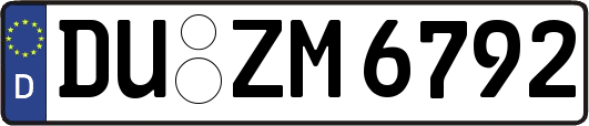 DU-ZM6792