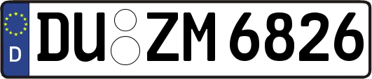 DU-ZM6826
