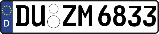 DU-ZM6833
