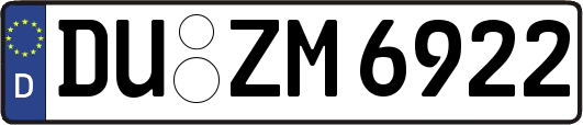 DU-ZM6922