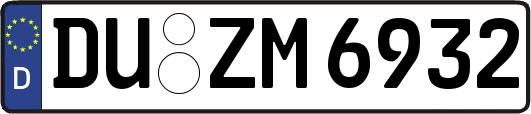 DU-ZM6932