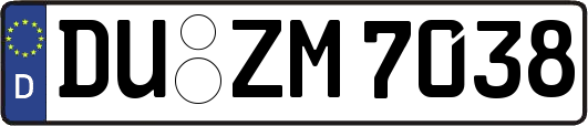 DU-ZM7038