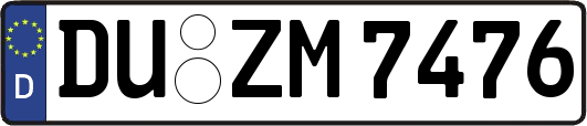 DU-ZM7476