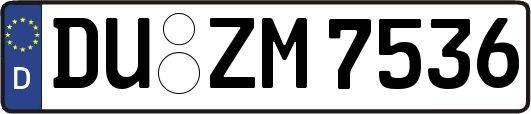 DU-ZM7536