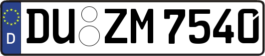 DU-ZM7540