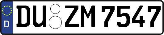 DU-ZM7547