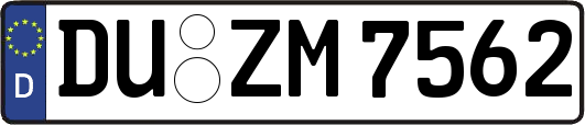 DU-ZM7562
