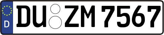 DU-ZM7567