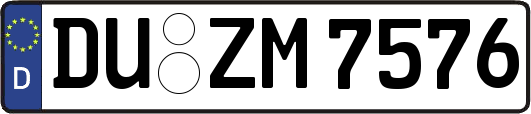DU-ZM7576