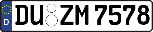 DU-ZM7578