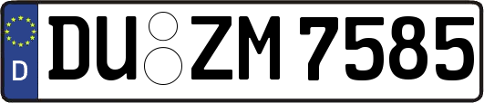 DU-ZM7585
