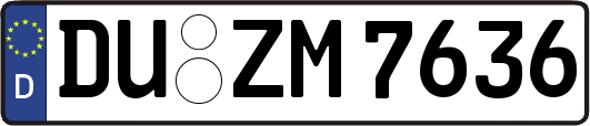 DU-ZM7636