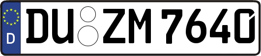DU-ZM7640