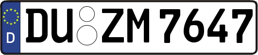 DU-ZM7647